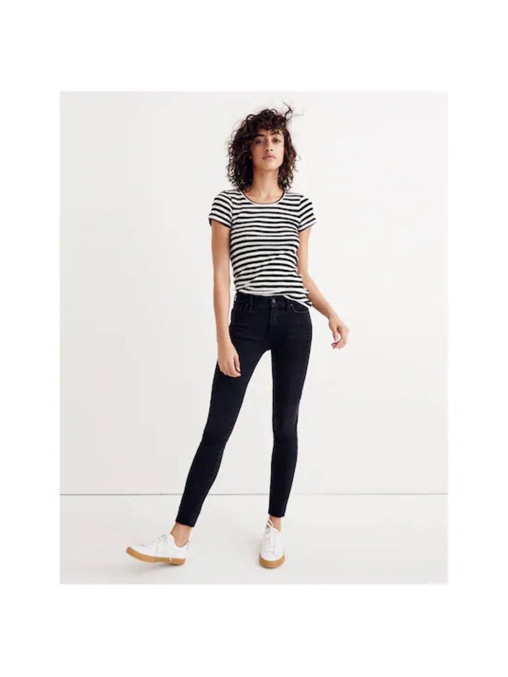 Madewell 9" High-Riser Skinny Skinny Black Jeans (29)